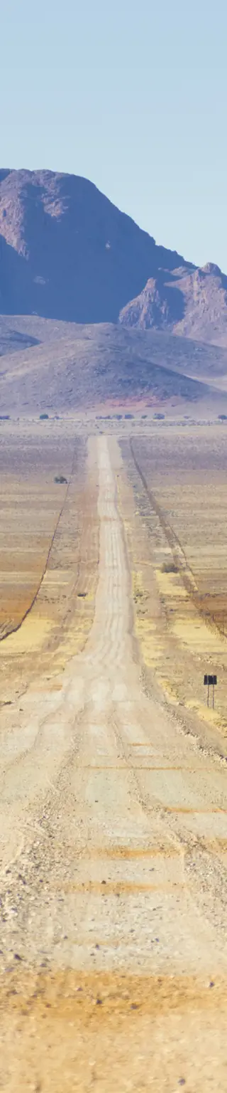 Die schönste Nebenstrasse Namibias fahren - Die Strasse D707
